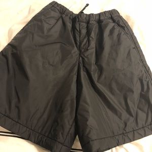Comme de garçon nylon shorts